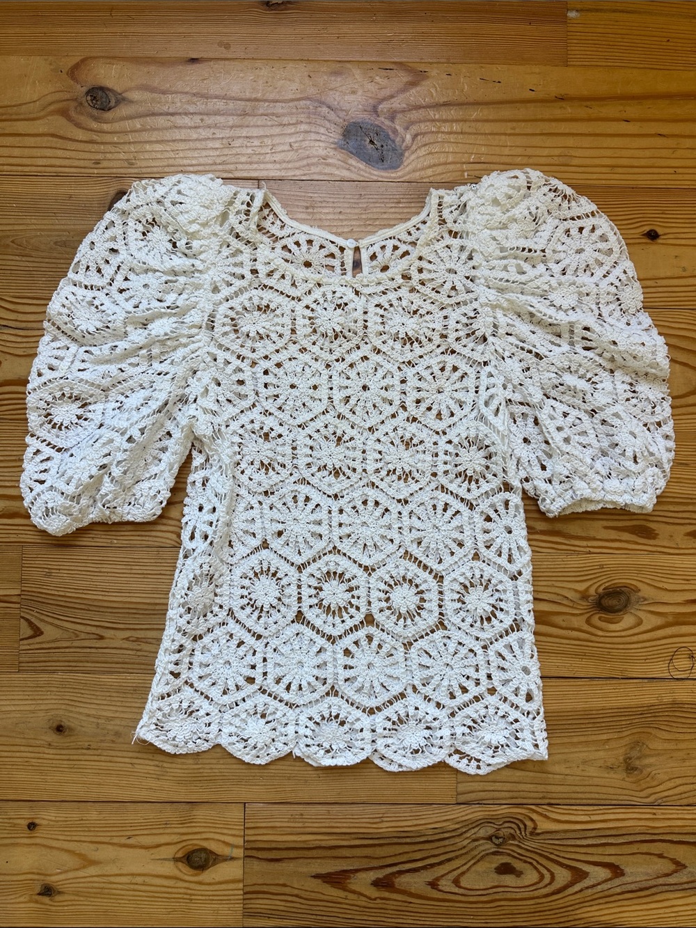 VICI crochet blouse | size small